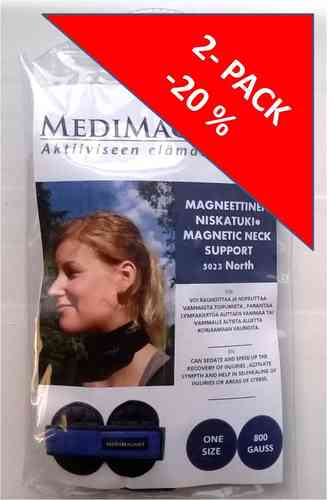 Magneettinen niskatuki 2-pack -20% NORMAALIHINNASTA!